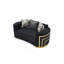 Causeuse Soledad, noir