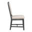 Ensemble de chaises de salle à manger de style rétro avec 4 chaises rembourrées
