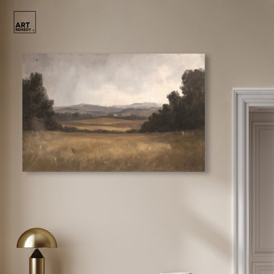 Open Country Canvas Cottage Landscapes by Art Remedy