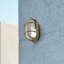 Bayberry Brass Outdoor Bulkhead Light
