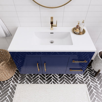Ensemble de meuble-lavabo simple 42 po Thurnell