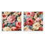 Camak - ensemble de 2 collages carrés floraux-101843251-101843254
