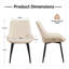 46cm H Upholstered Metal Parsons Chair-112263673-108023533