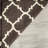 Rodgers Hand Woven Flat Weave Wool/Cotton Geometric Rug in Brown/Ivory-1136734603