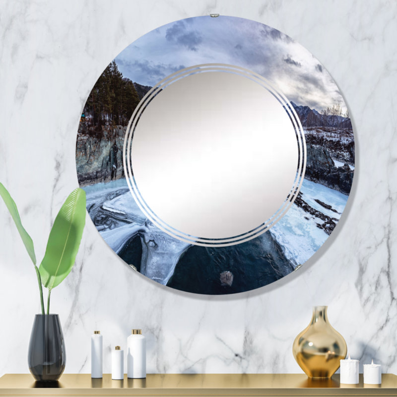 Miroir de salle de bain sans cadre, 32 po x 32 po