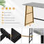 Neomi Metal Base Writing Desk-697674083-697674109