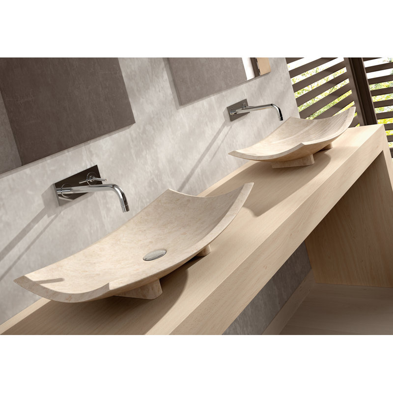 Bora Bora 24'' L Bathroom Sink, Beige