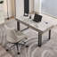 Bureau rectangulaire moderne et minimaliste-107733270