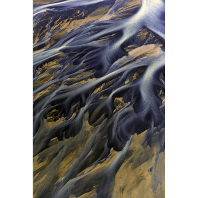 Iceland River Delta by Justinreznick