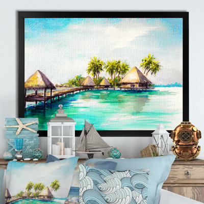" Bora Turquoise Landscape "