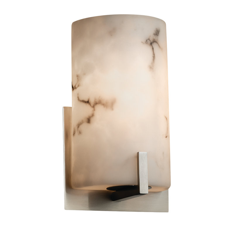 Keyon Wall Sconce, Brushed Nickel, Yes