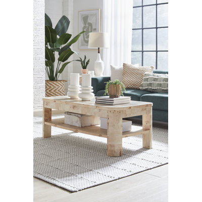 Table basse en bois Christina Burl