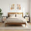 36cm W Engineered Wood Bedside Table