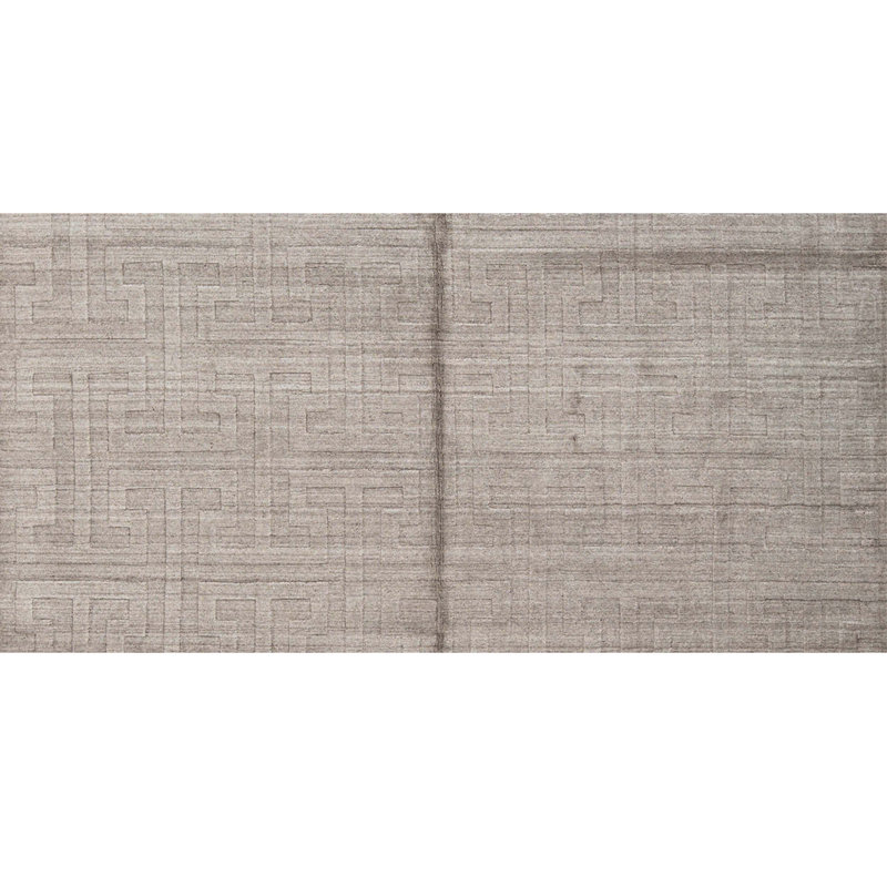 Tapis rectangulaire noué à la main