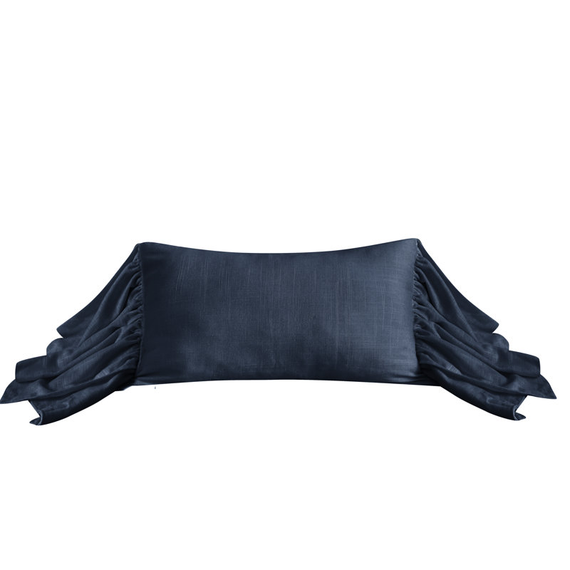 Coussin à volants Luna, Marine