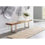 Checker Solid Wood Bench