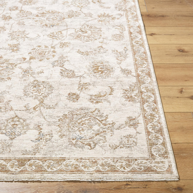 Tapis tissé à la machine Aunah DVC2310, Rectangle 10 pi x 13 pi 11 po