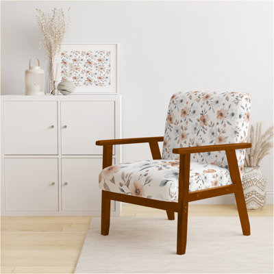Chaise rembourrée Floral - Fauteuil Nomadic