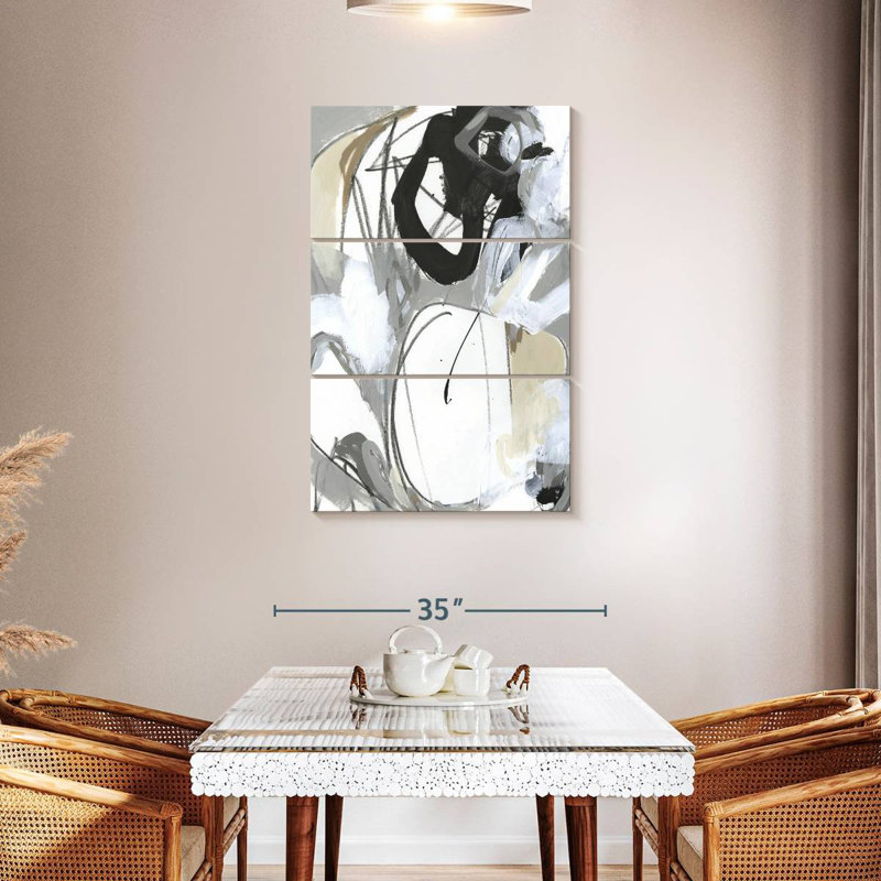 Avery Tangled Threads IV, 45" H x 28" W