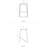 Ready Counter Stool with Metal Frame-24320650-40662436