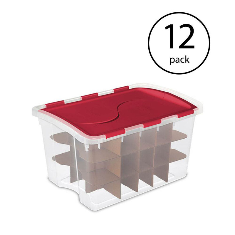45 Ornament Storage Plastic Storage