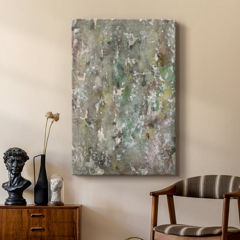 Abstrait écorce I - galerie Cavas sur mesure, H 48 po x l 32 po