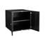Armoire pour copieur de bureau en métal noir-1783933550
