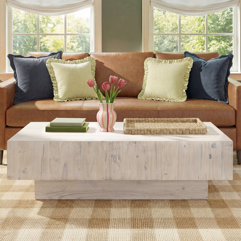 Neptunia Solid Wood Coffee Table