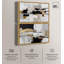 Ensemble de toile abstraite dorée Golden Glam-115197966-115197970