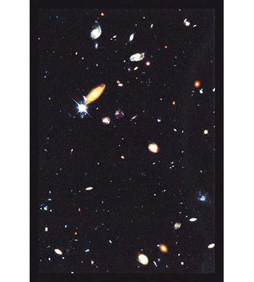 « hubble deep field » par nasa, reproduction de photo