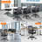 Task Chair Ergonomic Office Desk Chair with Adjustable Height Swivel Base and Lumbar Support for Home Office Study and Everyday Work Use-788716886