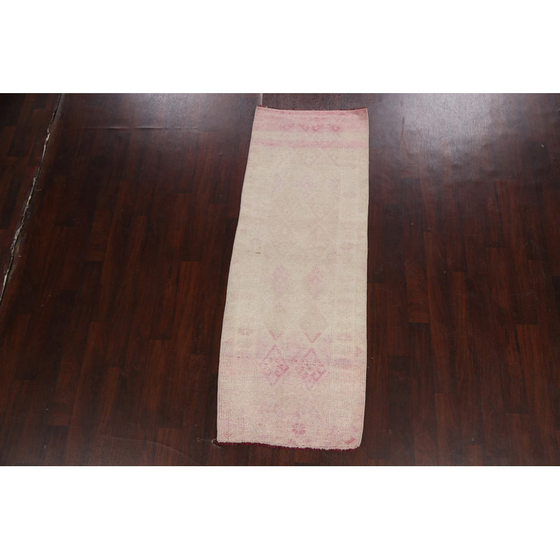 Tapis de couloir oriental Oushak Mute