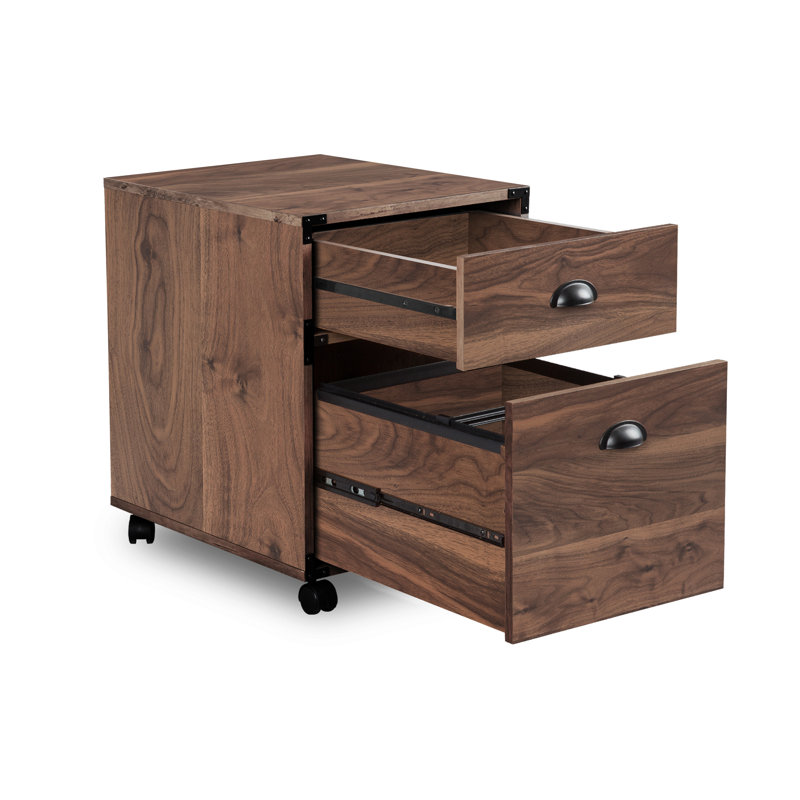 Ensemble de bureau 2 pièces Wycombe, H 30 po x l 59 po x P 30 po, Noyer