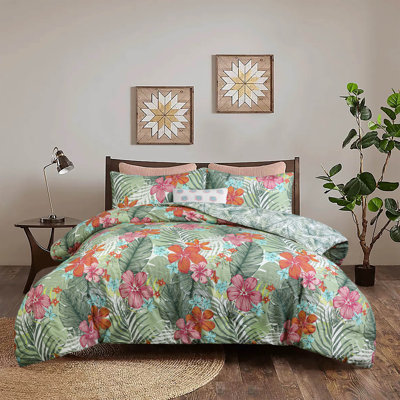  3 Piece Microfiber Comforter Set