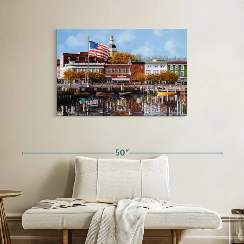 Annapolis, 26" H x 39" W
