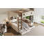 Lit superposé rustique en bois massif-125179360-125179350-125179349