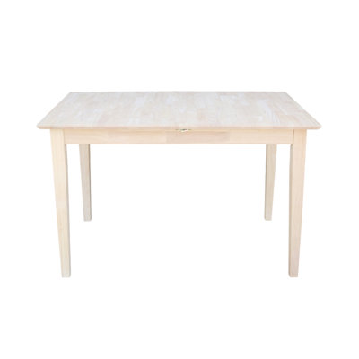 Ginna Butterfly Leaf Solid Wood Dining Table by Charlton Home