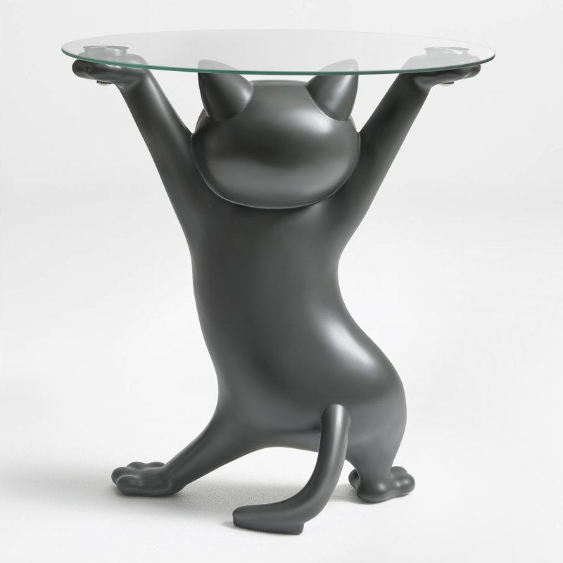 Table d'appoint 23 po H, Black