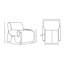 Chaise d'appoint Verandah Mid-Century-193099349