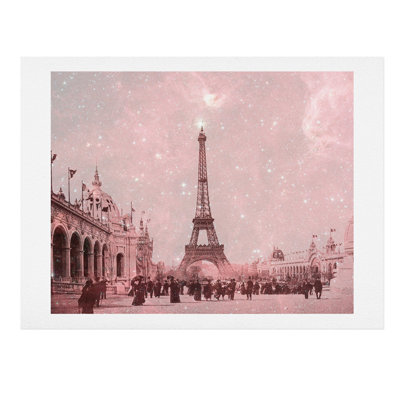 Stardust couvrant Paris rétro - impression