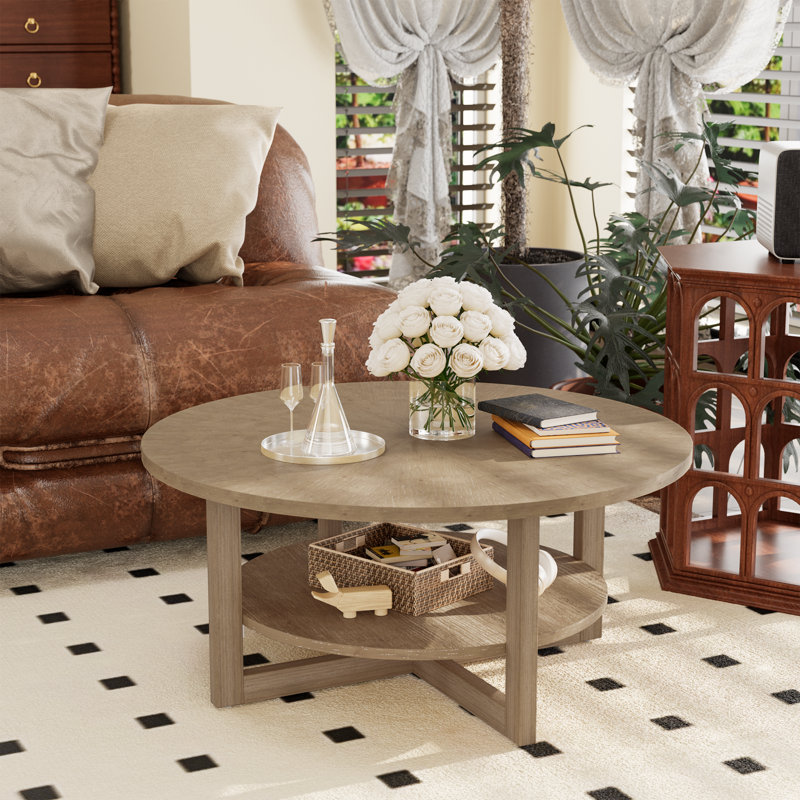Table basse Aybar, Brun