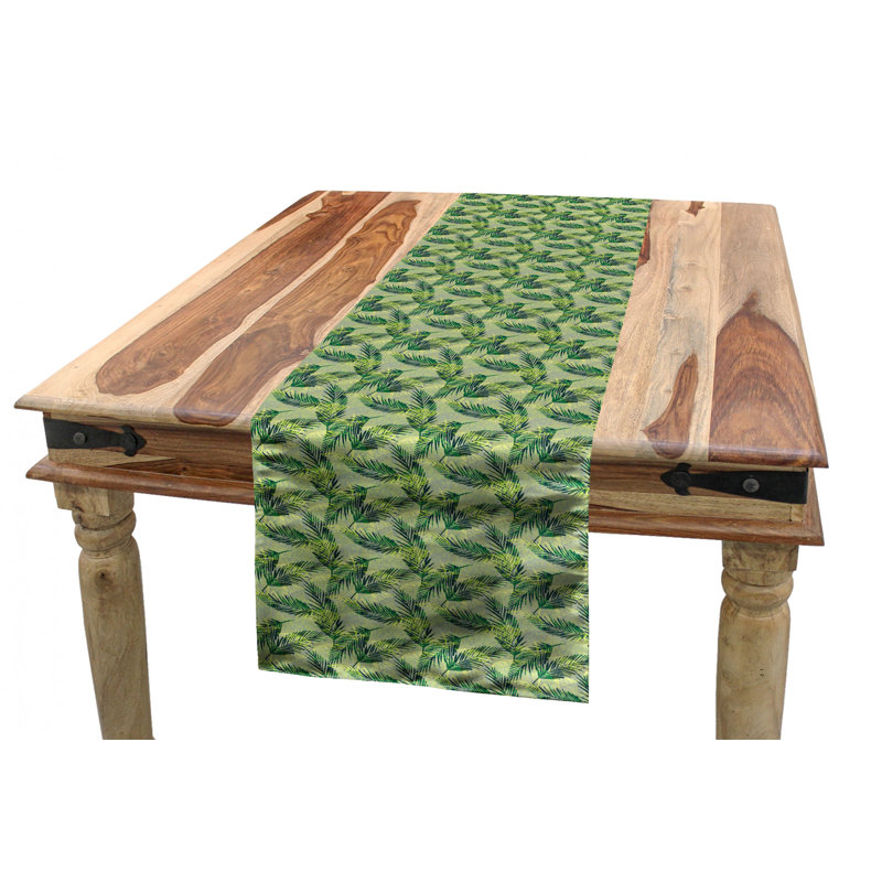 Palm Leaf Table Runner, 72" x 16"