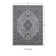 Pagedale Traditional Machine Woven Flatweave Grey and Charcoal Area Rug with Non Skid Backing