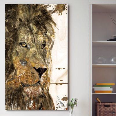 «Leo», impression sur toile