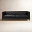 Fielder Sofa Black Leather-49492013