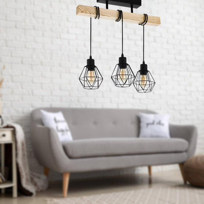 Mcelrath 3 - Light Kitchen Island Pendant