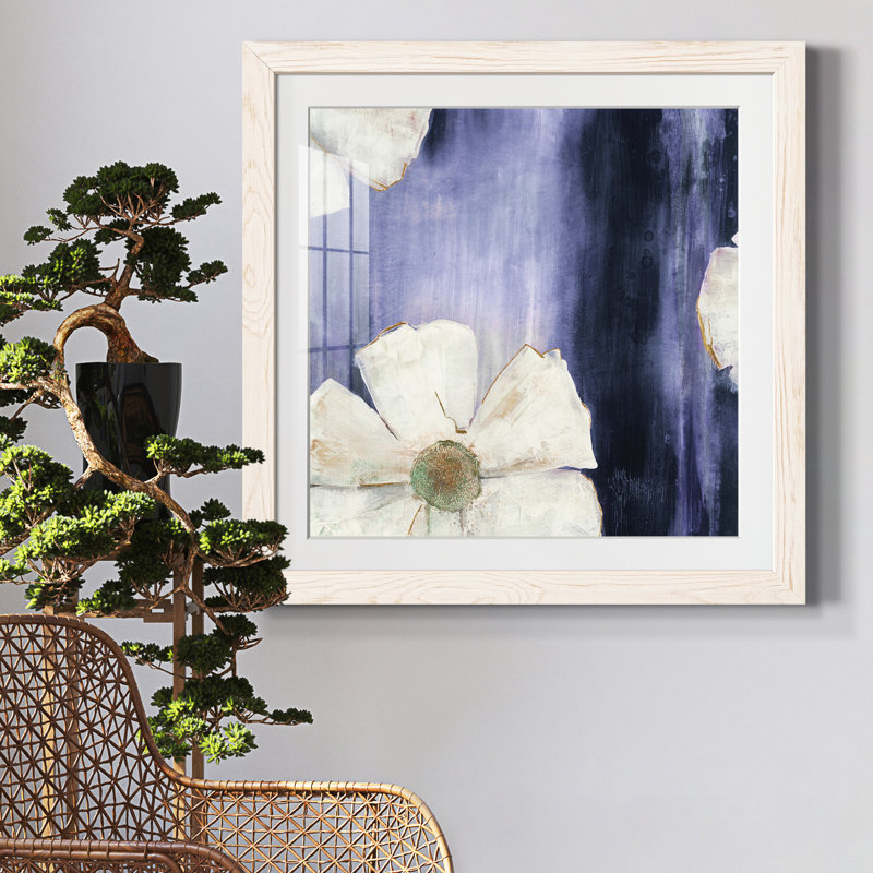 «Shine Thru travers IV» - impression encadrée, Cadre blanc, H 31,5 po x l 31,5 po x P 1,5 po