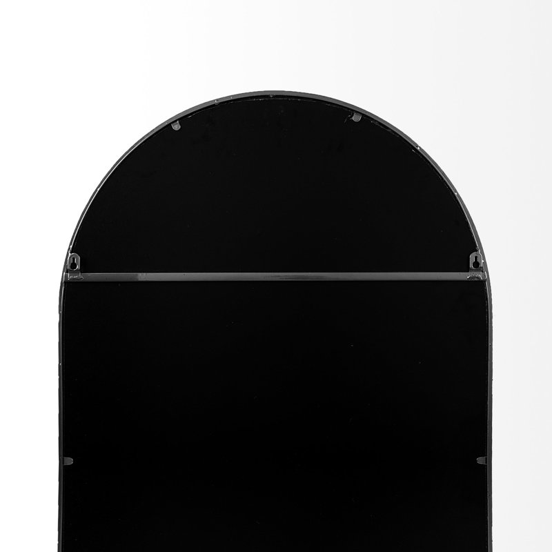 Miroir d'appoint Rivale Mid-Century, Noir