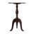 Dumitra 18 in. W Round Wood Pedestal Side Table