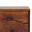 Mykonos 30cm W Solid Wood Bedside Table